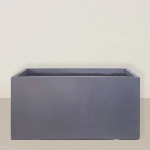 Rectangular Grey Pot - Large