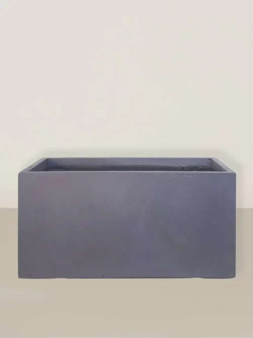 Rectangular Grey Pot