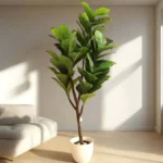 Artificial Ficus lyrata or Fiddle Leaf Fig Tree 1.5m