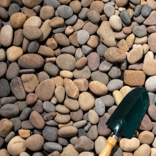 River Rock Mixed Pebbles | 20KG - (3-5)cm